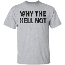 Why The Hell Not T-Shirt