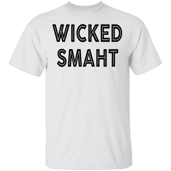 Wicked Smaht Boston T-Shirt CustomCat