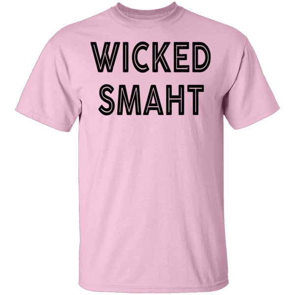 Wicked Smaht Boston T-Shirt CustomCat