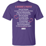 Widows Prayer T-Shirt CustomCat