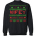 Wifey Ugly Christmas Sweater CustomCat