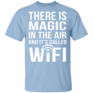 Wifi Is Magic T-Shirt CustomCat