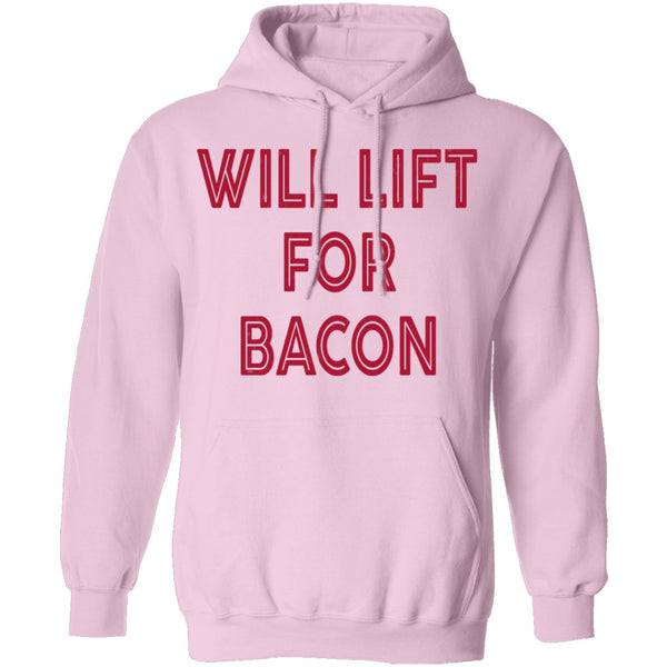 Will Lift for Bacon T-Shirt CustomCat