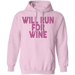 Will Run For Wine T-Shirt CustomCat