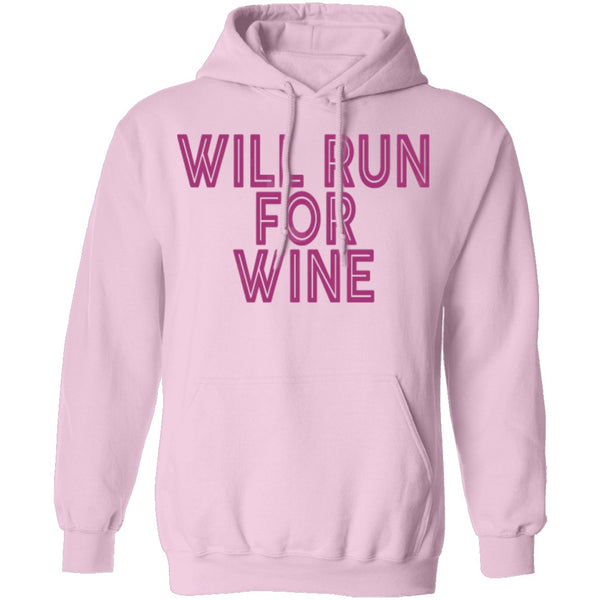 Will Run For Wine T-Shirt CustomCat