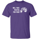 Will Take Photos For Food T-Shirt CustomCat