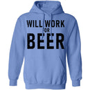 Will Work For Beer T-Shirt CustomCat