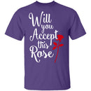 Will You Accept This Rose T-Shirt CustomCat