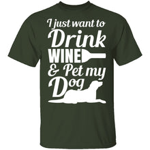 Wine And Dog T-Shirt