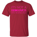 Wine Flu T-Shirt CustomCat