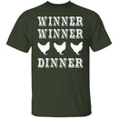 Winner Winner Chicken Dinner T-Shirt CustomCat