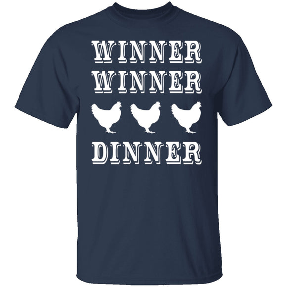 Winner Winner Chicken Dinner T-Shirt CustomCat