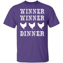 Winner Winner Chicken Dinner T-Shirt CustomCat