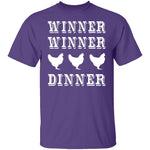 Winner Winner Chicken Dinner T-Shirt CustomCat