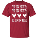 Winner Winner Chicken Dinner T-Shirt CustomCat