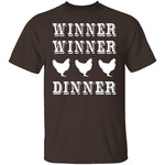Winner Winner Chicken Dinner T-Shirt CustomCat