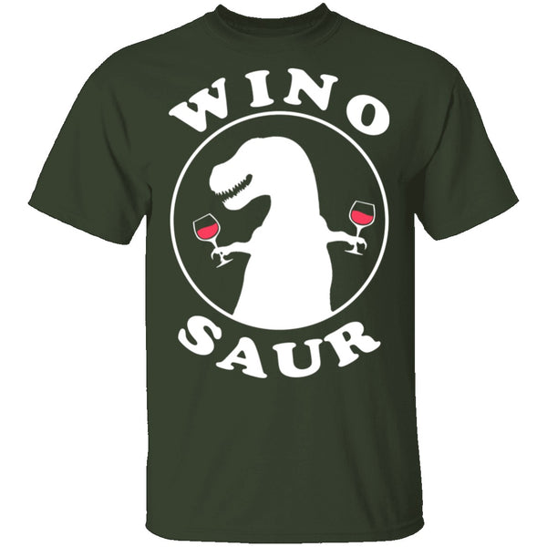 Wino-Saur T-Shirt CustomCat