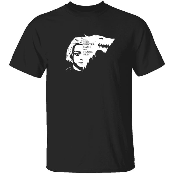Winter Came For House Frey T-Shirt CustomCat
