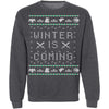 Winter Is Coming Ugly Christmas Sweater CustomCat