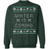 Winter Is Coming Ugly Christmas Sweater CustomCat