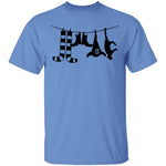 Witch Hanged Laundry T-Shirt CustomCat