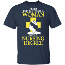Woman With A Nursing Degree T-Shirt