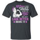 Women Police Officer T-Shirt CustomCat