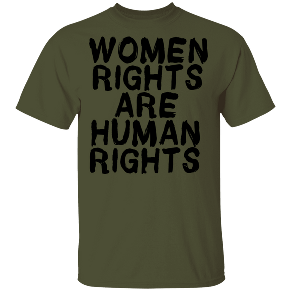 Women Rights Are Human Rights T-Shirt CustomCat