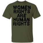 Women Rights Are Human Rights T-Shirt CustomCat