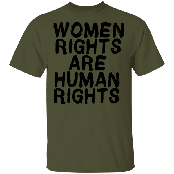 Women Rights Are Human Rights T-Shirt CustomCat