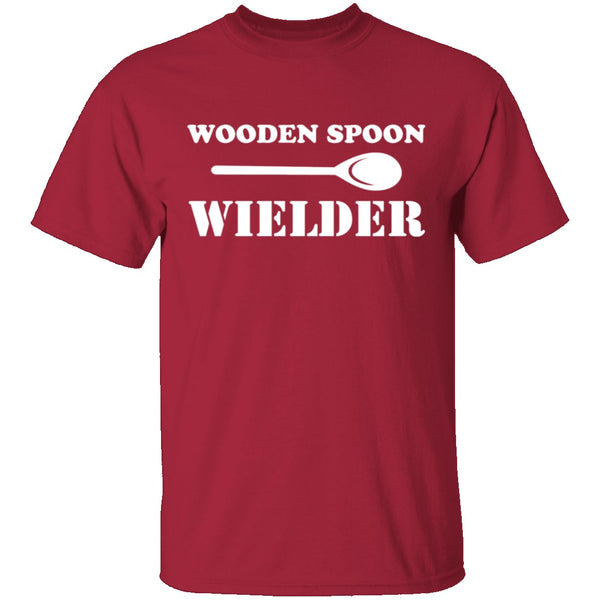 Wooden Spoon Wielder T-Shirt CustomCat