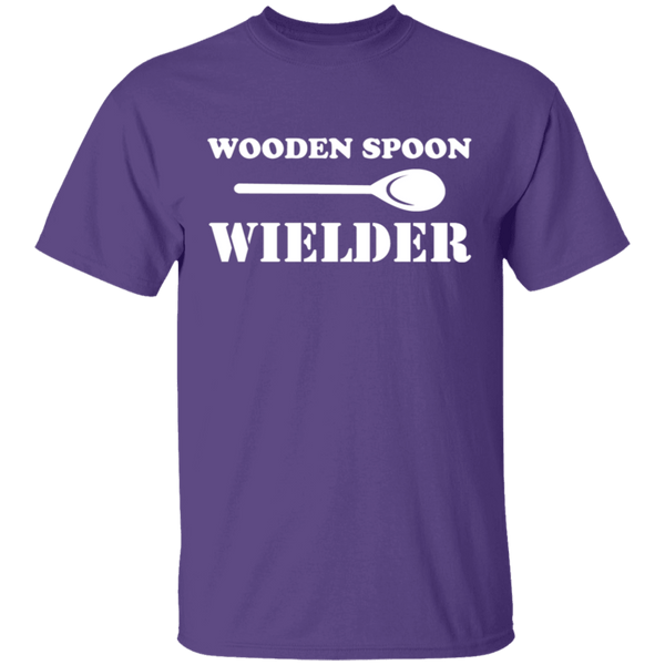Wooden Spoon Wielder T-Shirt CustomCat