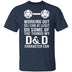 Working Out D&D T-Shirt CustomCat