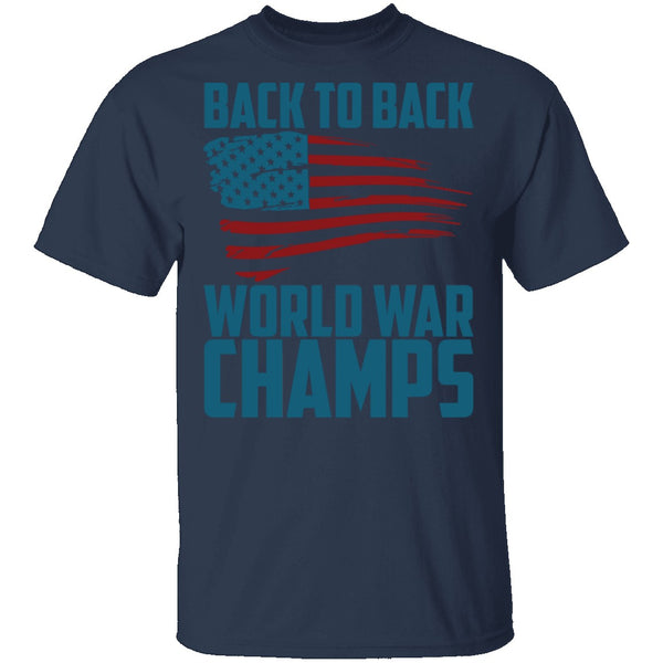 World War Champs T-Shirt CustomCat