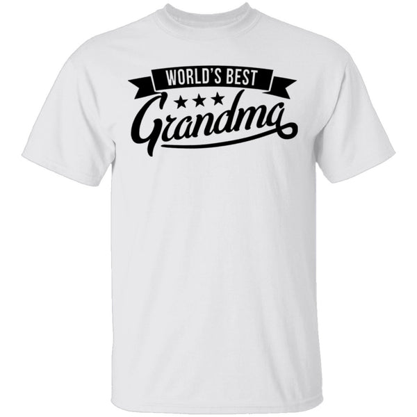 World's Best Grandma T-Shirt CustomCat