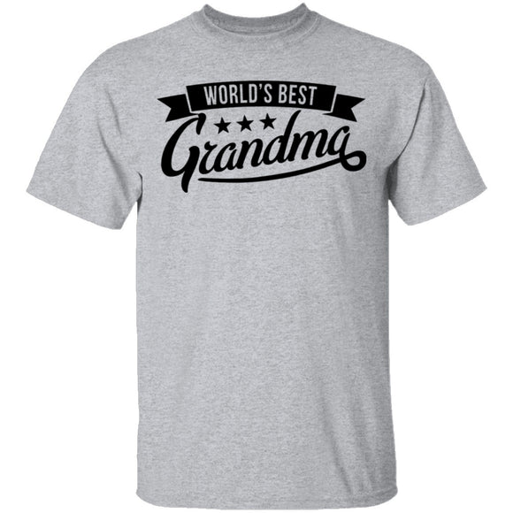 World's Best Grandma T-Shirt CustomCat