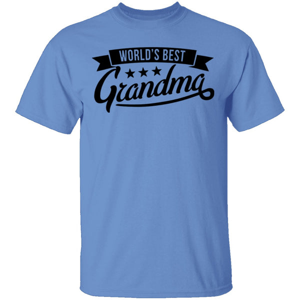 World's Best Grandma T-Shirt CustomCat