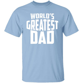 World's Greatest Dad T-Shirt CustomCat