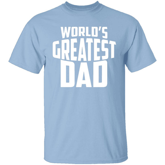 World's Greatest Dad T-Shirt CustomCat