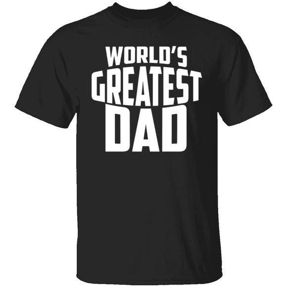 World's Greatest Dad T-Shirt CustomCat