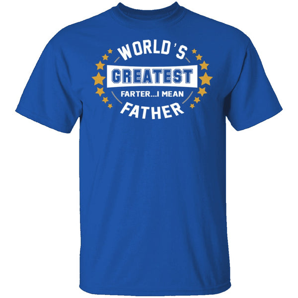 World's Greatest Farter T-Shirt CustomCat