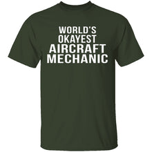 World's Okayest Aircraft Mechanic T-Shirt
