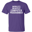 World's Okayest Computer Programmer T-Shirt CustomCat