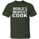 World's Okayest Cook T-Shirt CustomCat