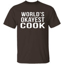 World's Okayest Cook T-Shirt CustomCat