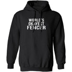 World's Okayest Fencer T-Shirt CustomCat