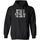 World's Okayest Fitness Trainer T-Shirt CustomCat