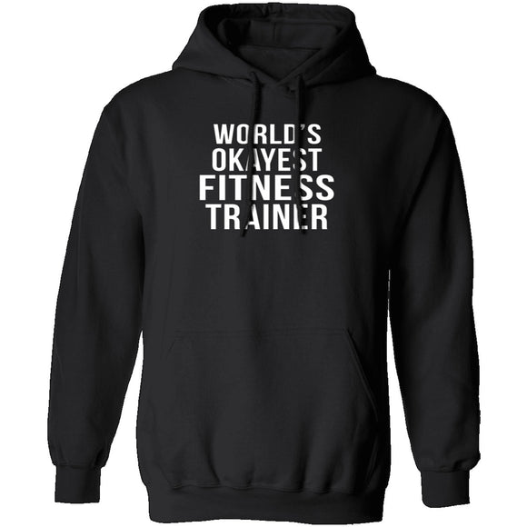 World's Okayest Fitness Trainer T-Shirt CustomCat
