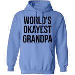 World's Okayest Grandpa T-Shirt CustomCat