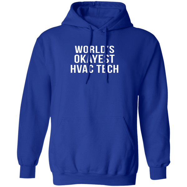 World's Okayest HVAC Tech T-Shirt CustomCat